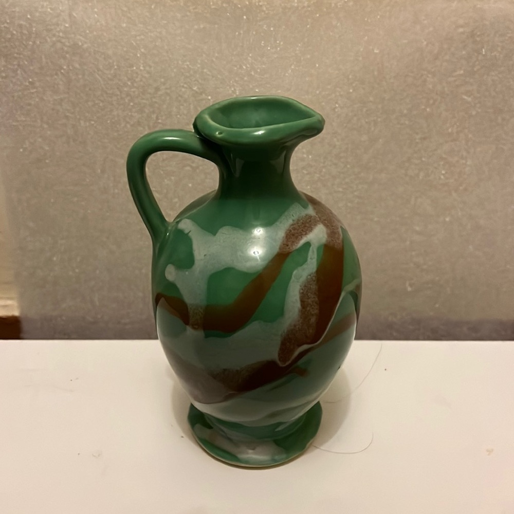 Pottery pitcher vase
